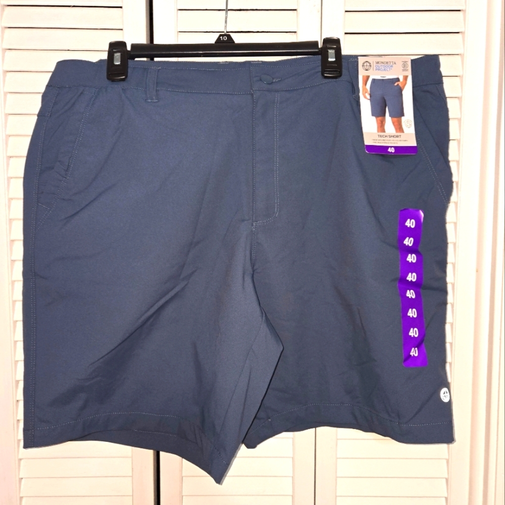 Mondetta Outdoor Project Men's 40 Tech Shorts NEW